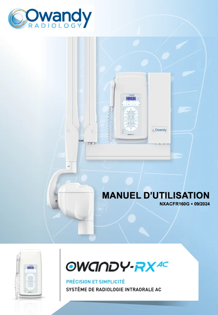 Manuel d'utilisation Owandy-RX AC (français)