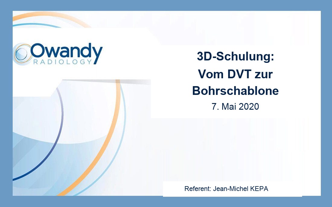 Illustration Artikel 3D-Schulung
