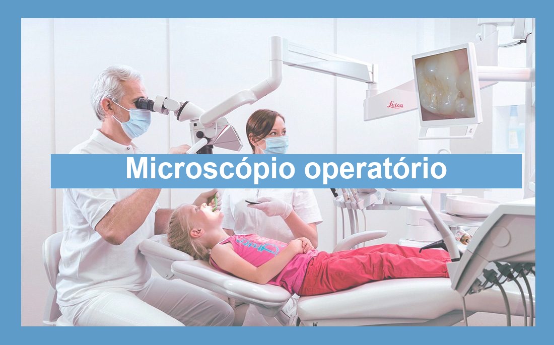 Ilustração artigo microscópio operatório