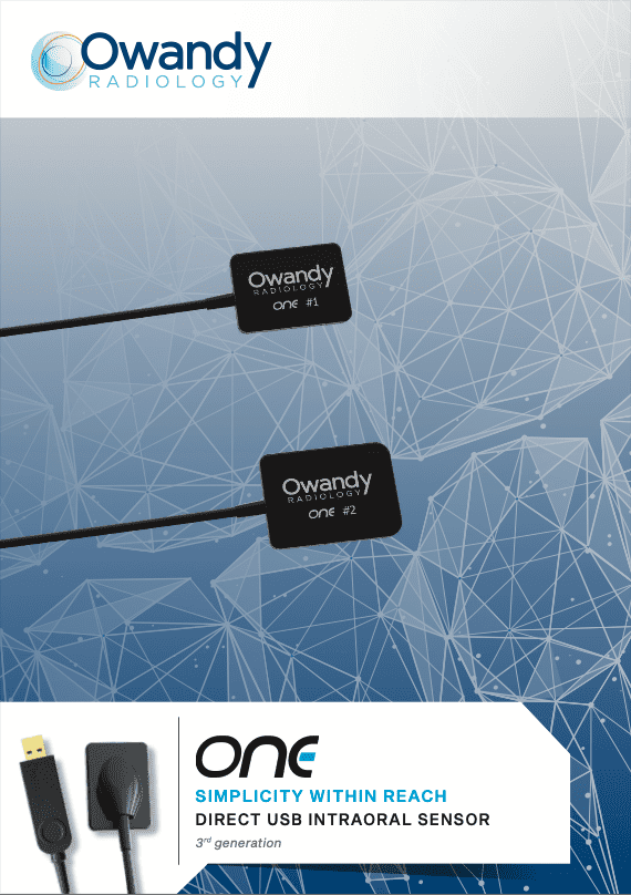 Brochure Dental intraoral sensore One - Owandy Radiology
